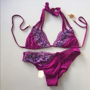 Beach Bunny lace bikini size small